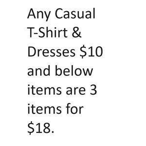 🩷 Bundle Deal ALL Listings $10 and Under are 3/$18 MIX & Match Sale Clearance